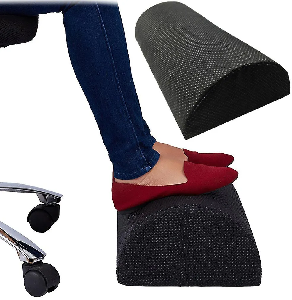 1# black foot rest pillow, office rest and home foot rest pad AZ16760