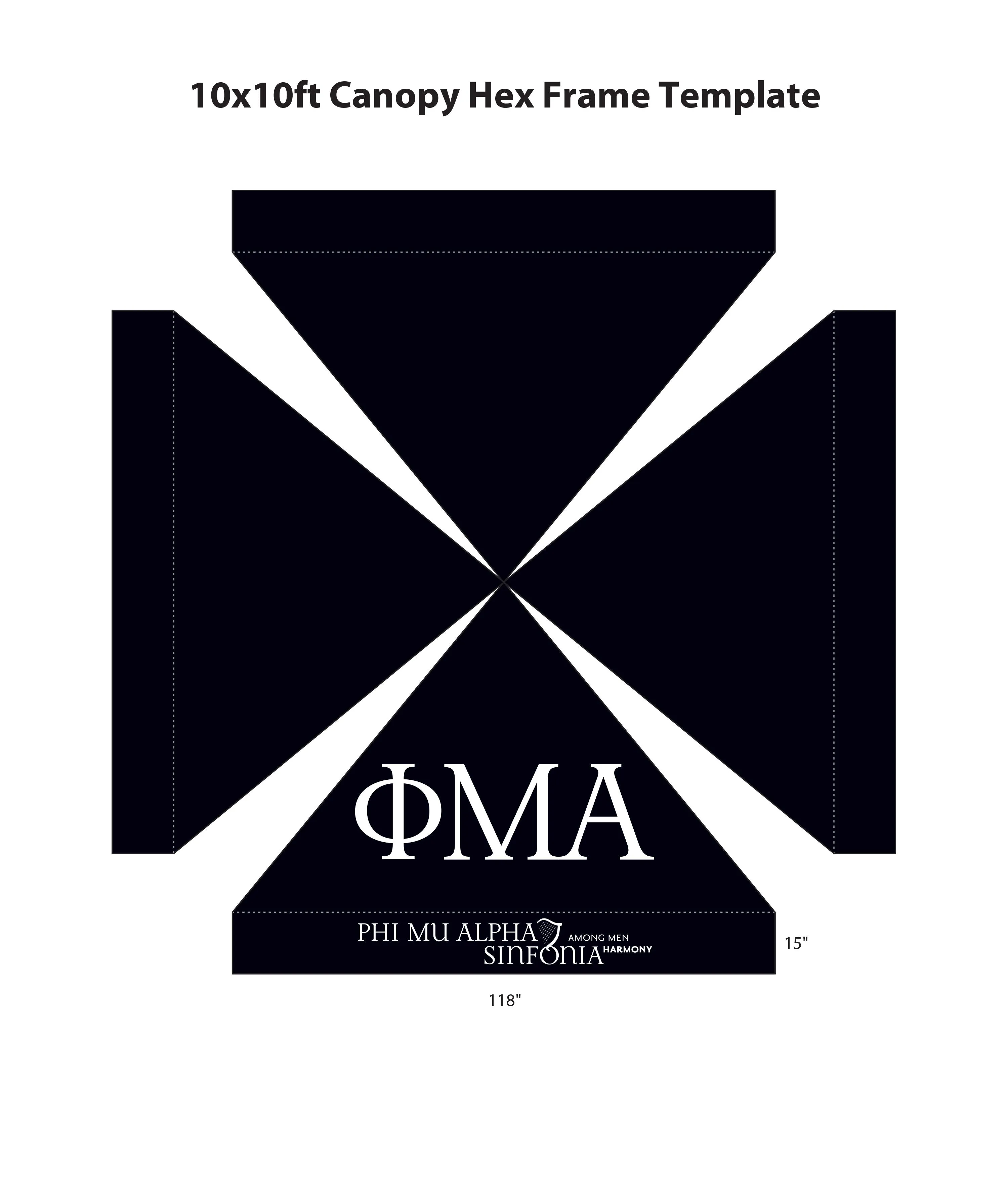 10x10 Canopy Tent - Black