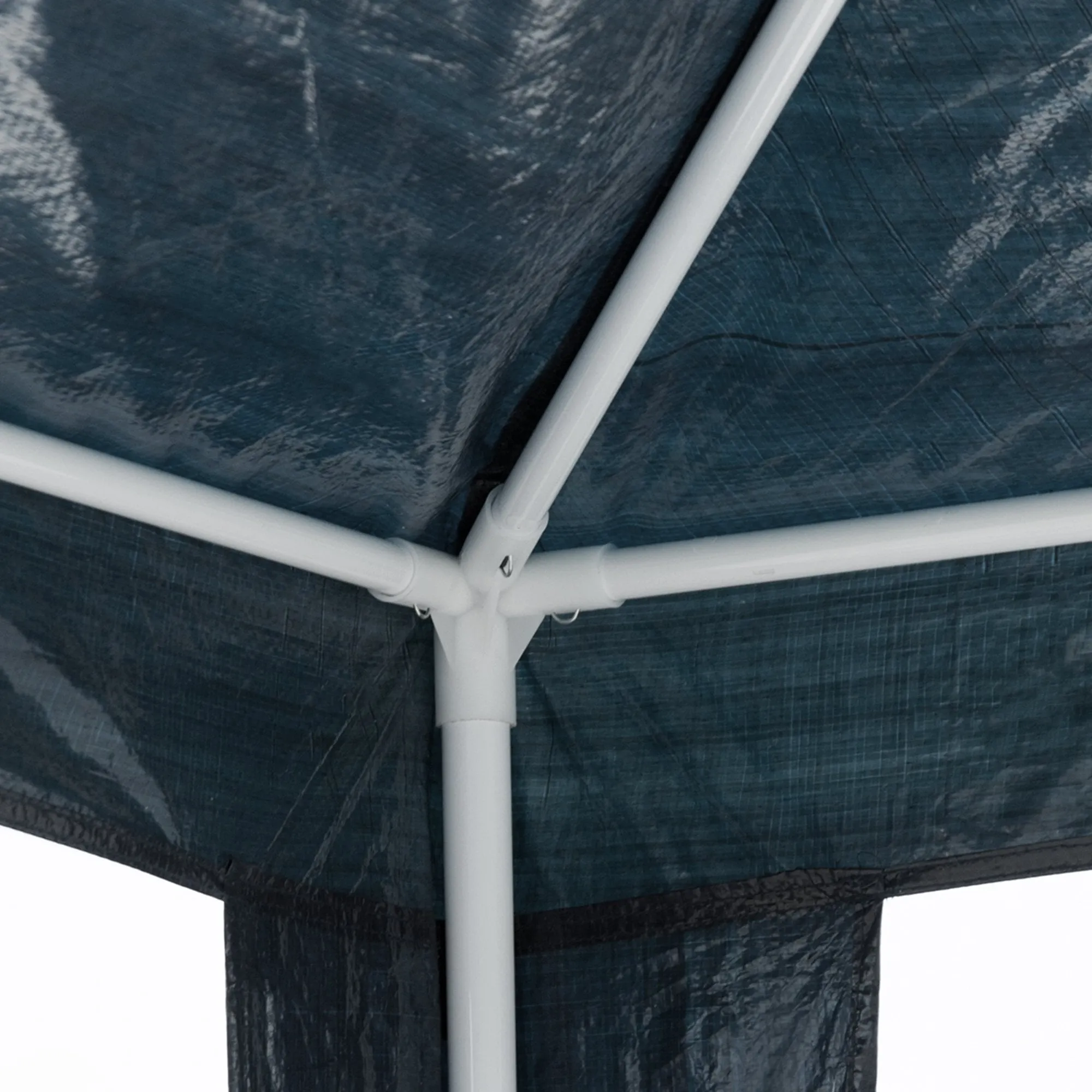 10x10 ft Party Gazebo Canopy Tent - Blue or White