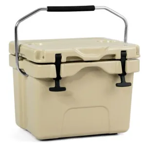 16 Quart Portable Ice Cooler with 24 Cans