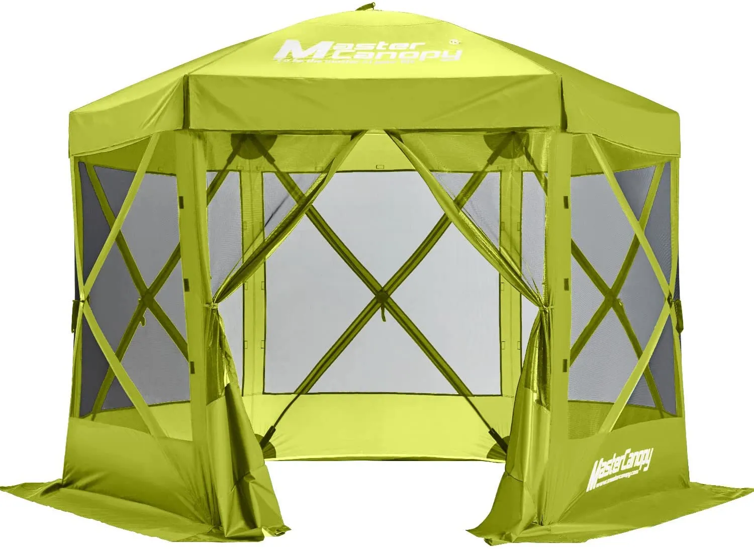 6x6/10x10/12x12/12.5x12.5 Portable Screen House Room Pop up Gazebo Outdoor Camping Tent with Carry Bag