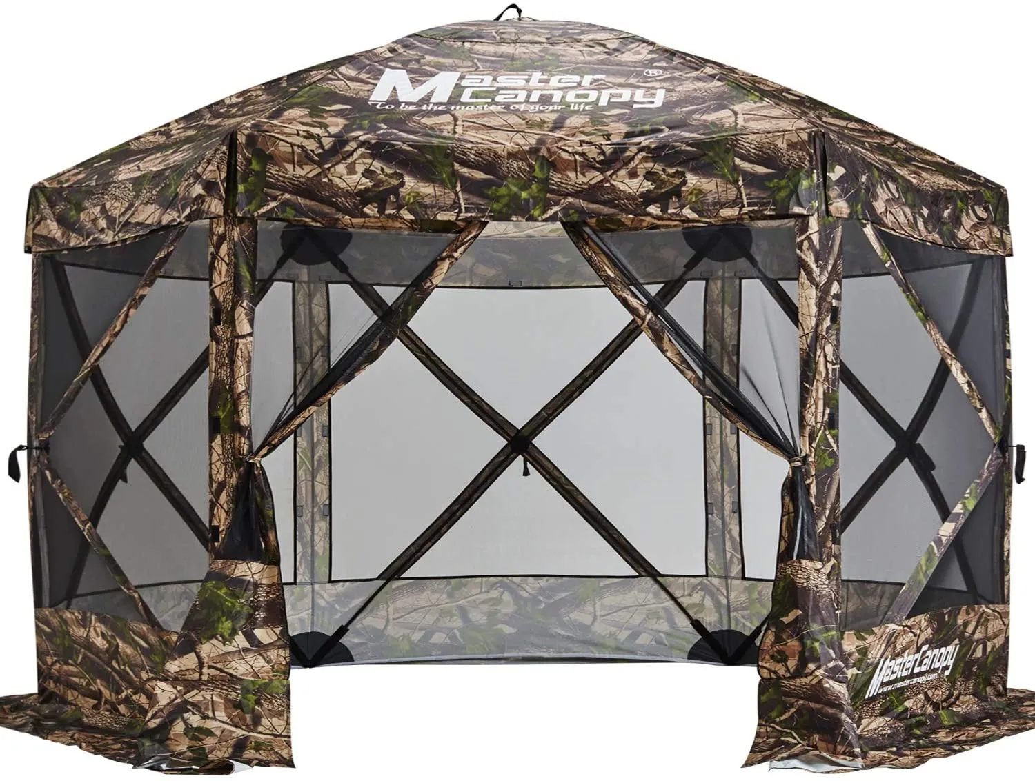 6x6/10x10/12x12/12.5x12.5 Portable Screen House Room Pop up Gazebo Outdoor Camping Tent with Carry Bag