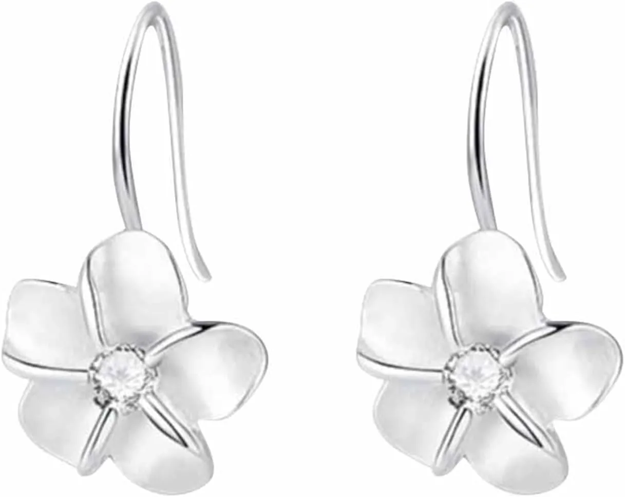 925 Sterling Silver Daisy Earrings Studs for Women Teens Petite Flowers Studs Earrings Valentine's Day Birthday Gifts