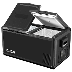 95QT VL90ProD Dual Zone RV 12 volt Fridge Plug in Cooler| ICECO