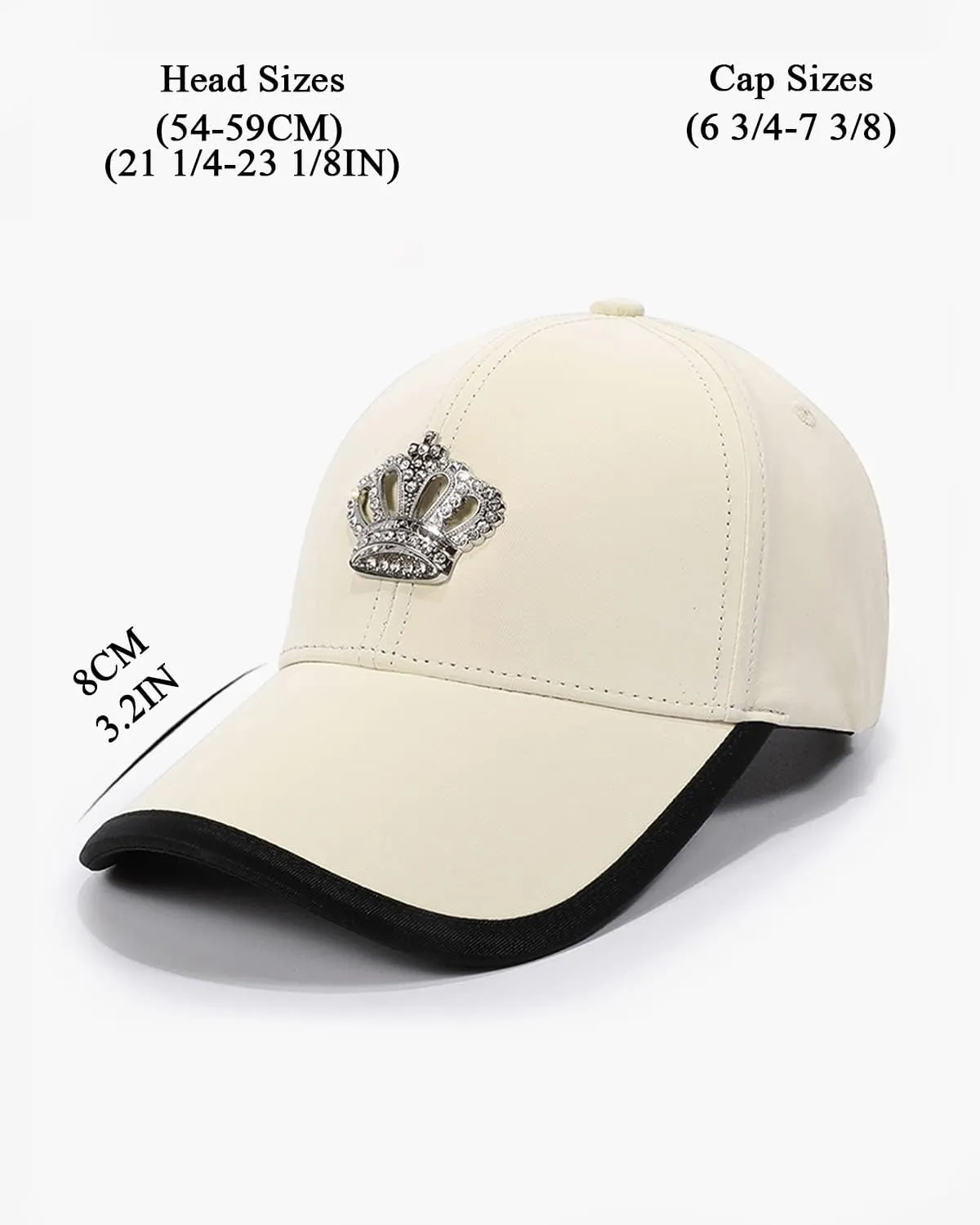 Adjustable Outdoor Sport Running Golf Baseball Cool Snapback Bucket Hats with Crown Trucker Leather Cap for Women