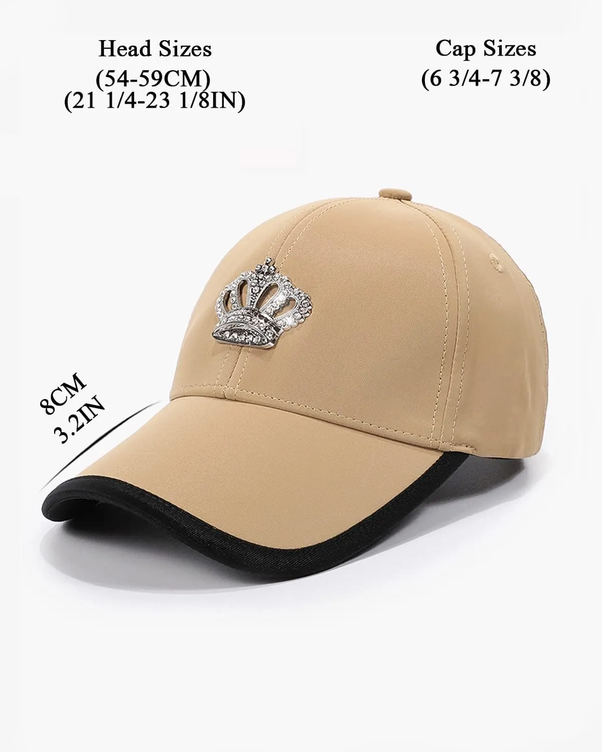 Adjustable Outdoor Sport Running Golf Baseball Cool Snapback Bucket Hats with Crown Trucker Leather Cap for Women