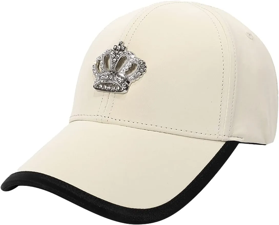 Adjustable Outdoor Sport Running Golf Baseball Cool Snapback Bucket Hats with Crown Trucker Leather Cap for Women