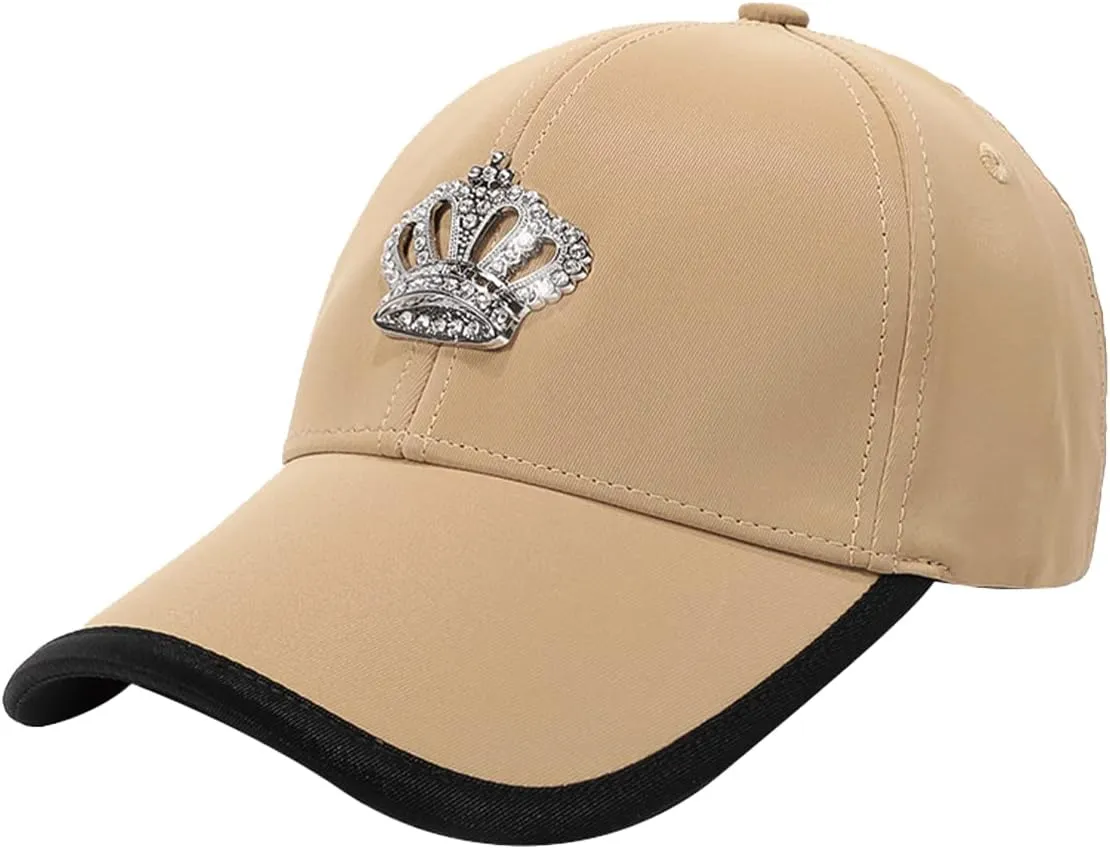 Adjustable Outdoor Sport Running Golf Baseball Cool Snapback Bucket Hats with Crown Trucker Leather Cap for Women