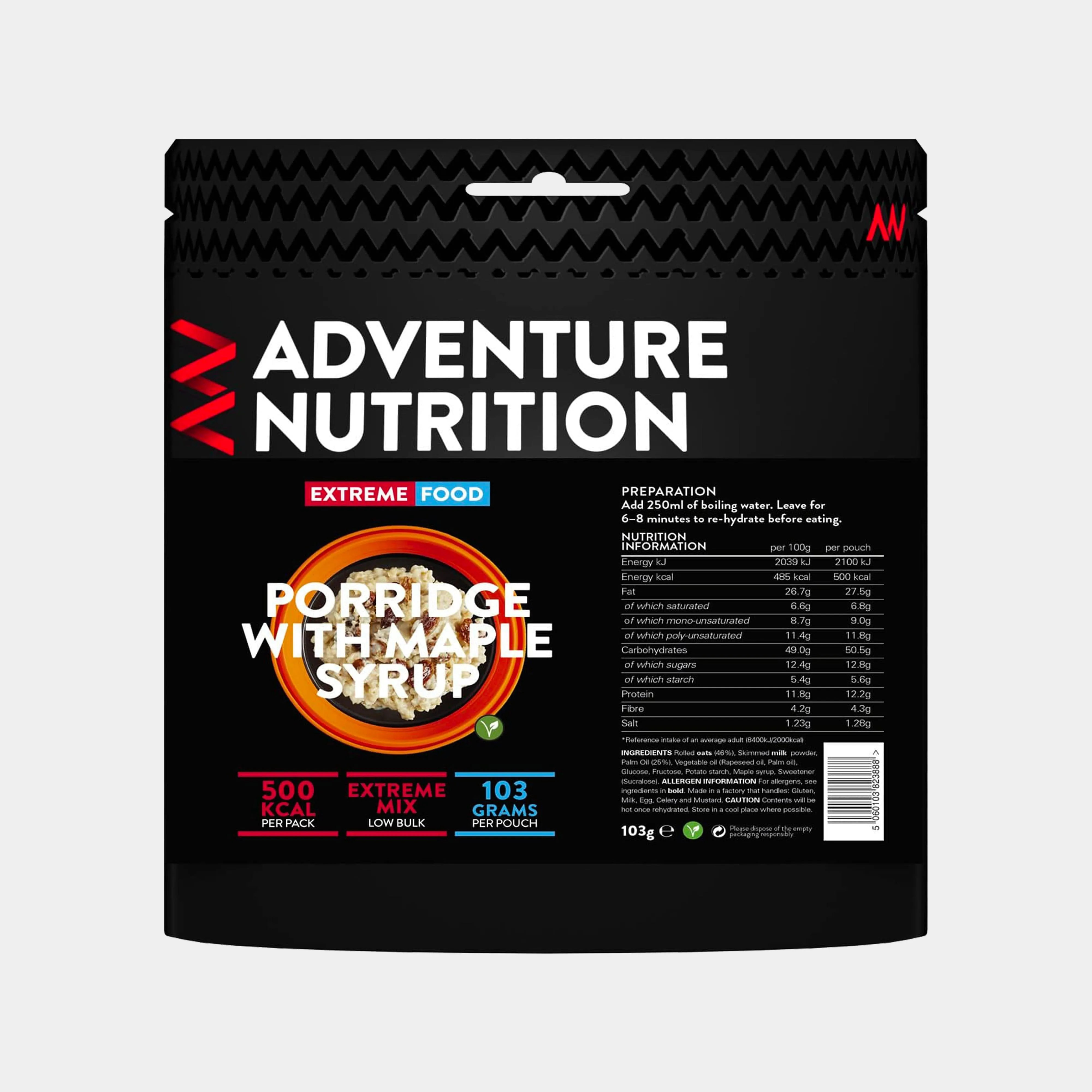 Adventure Nutrition - Extreme Food - Breakfasts