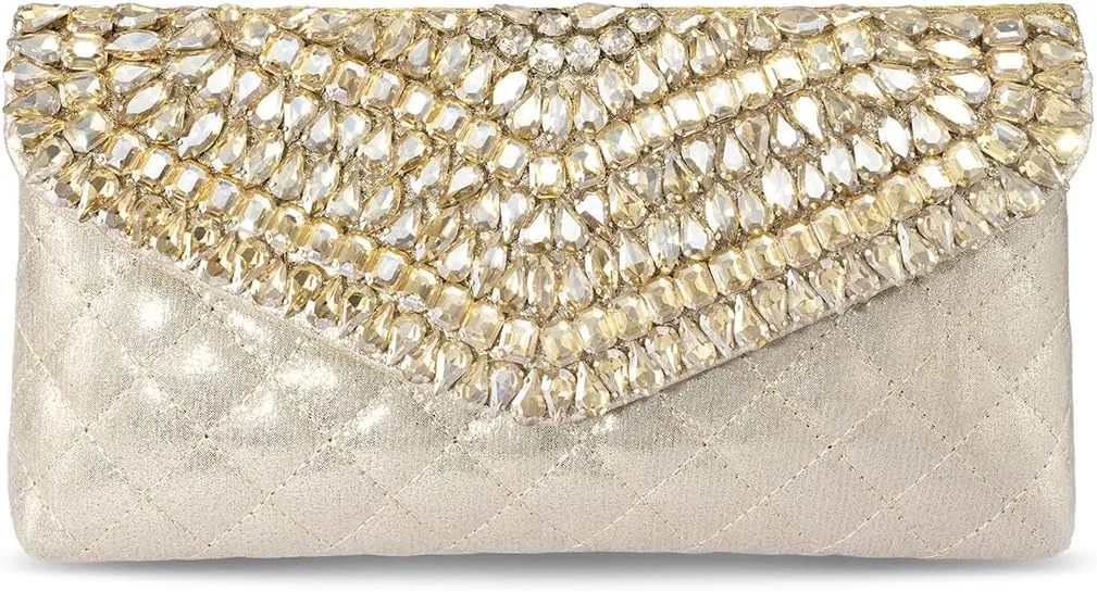 Aheli Clutch Purses for Women Handmade Evening Handbag Stylish Bridal Fashion Clutch Bag for Women