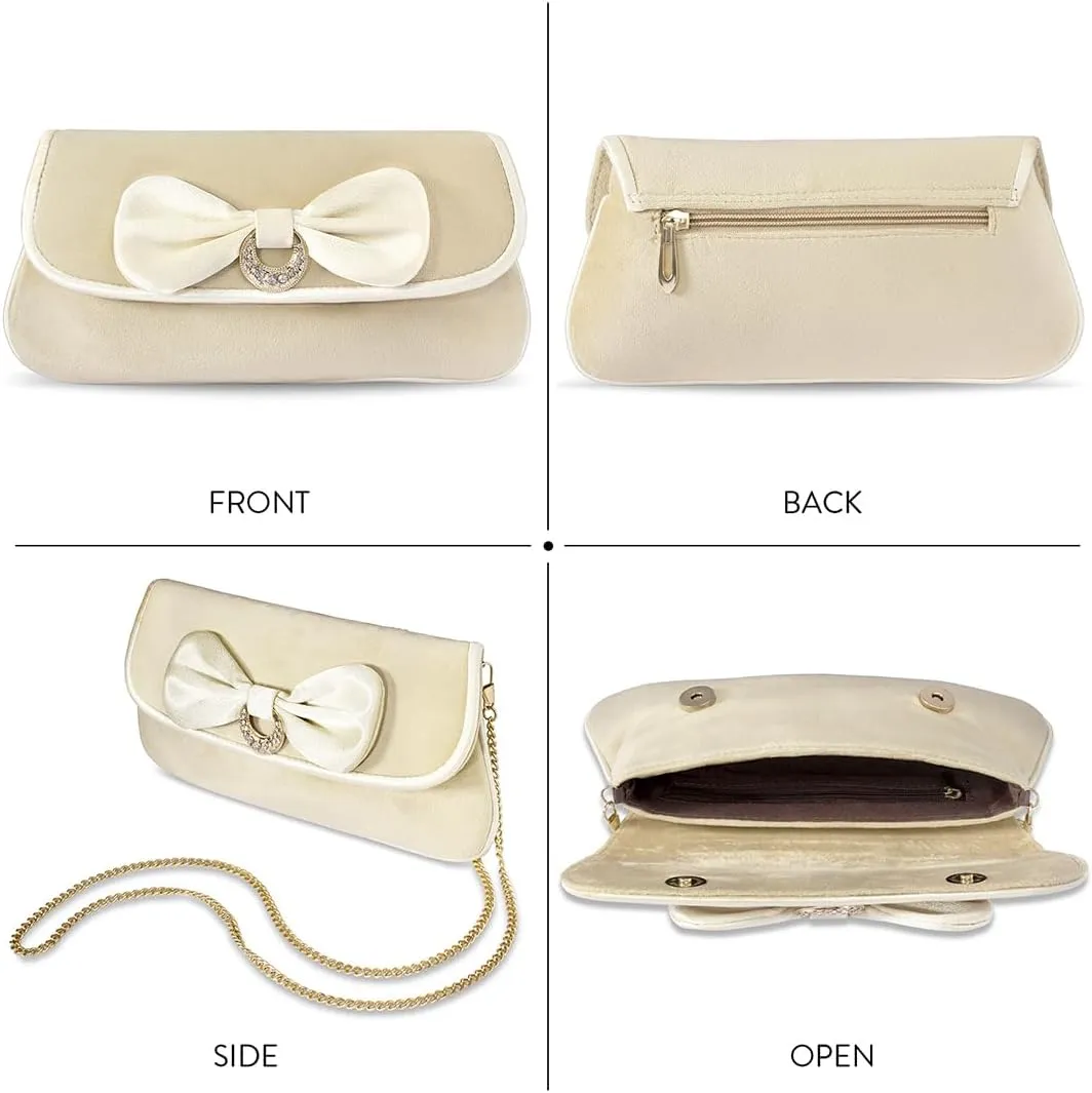 Aheli Clutch Purses Gift for Women Handmade Evening Handbag Stylish Fashion Bag