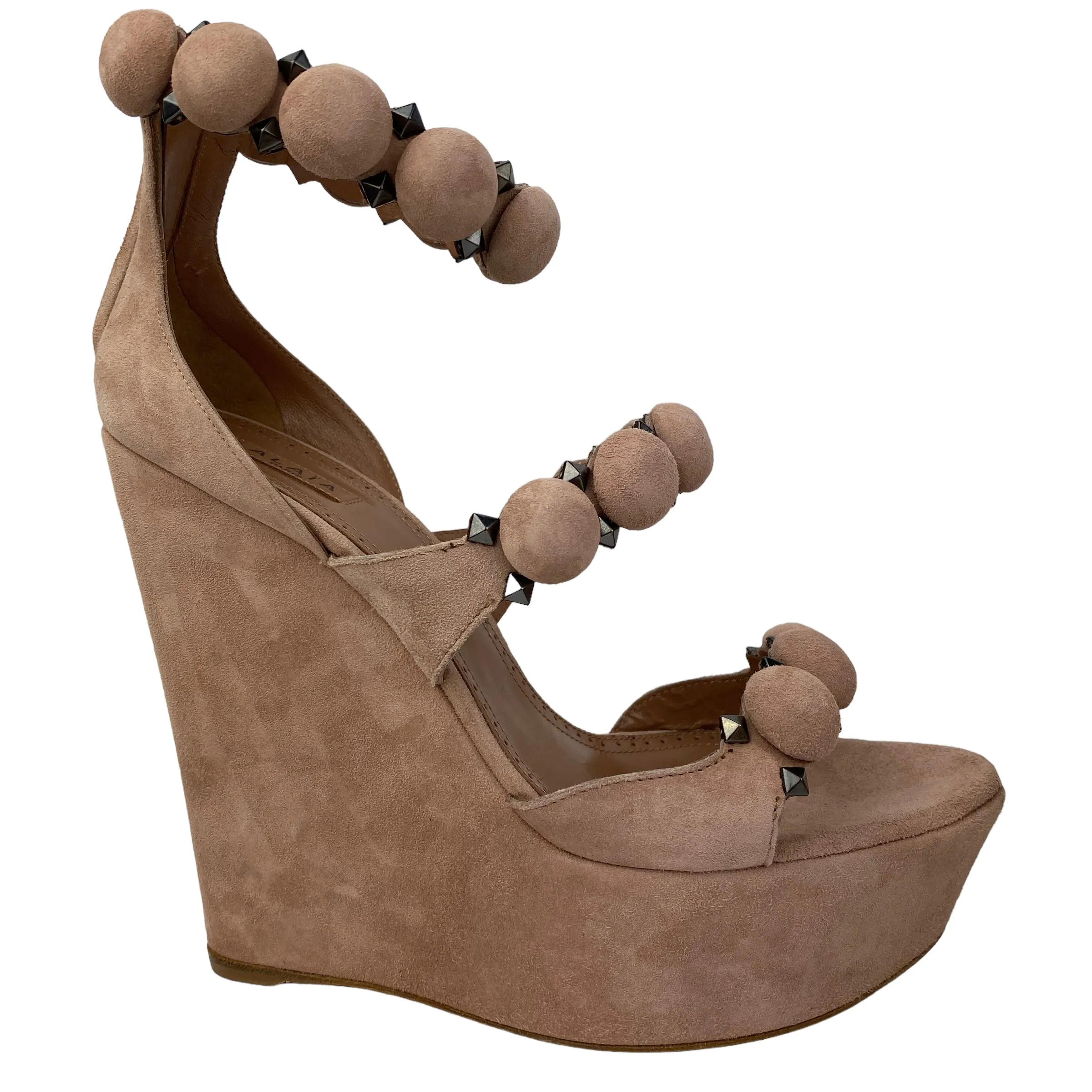 ALAA BOMBE WEDGE HEELS SIZE 40/ UK 7 - NEW