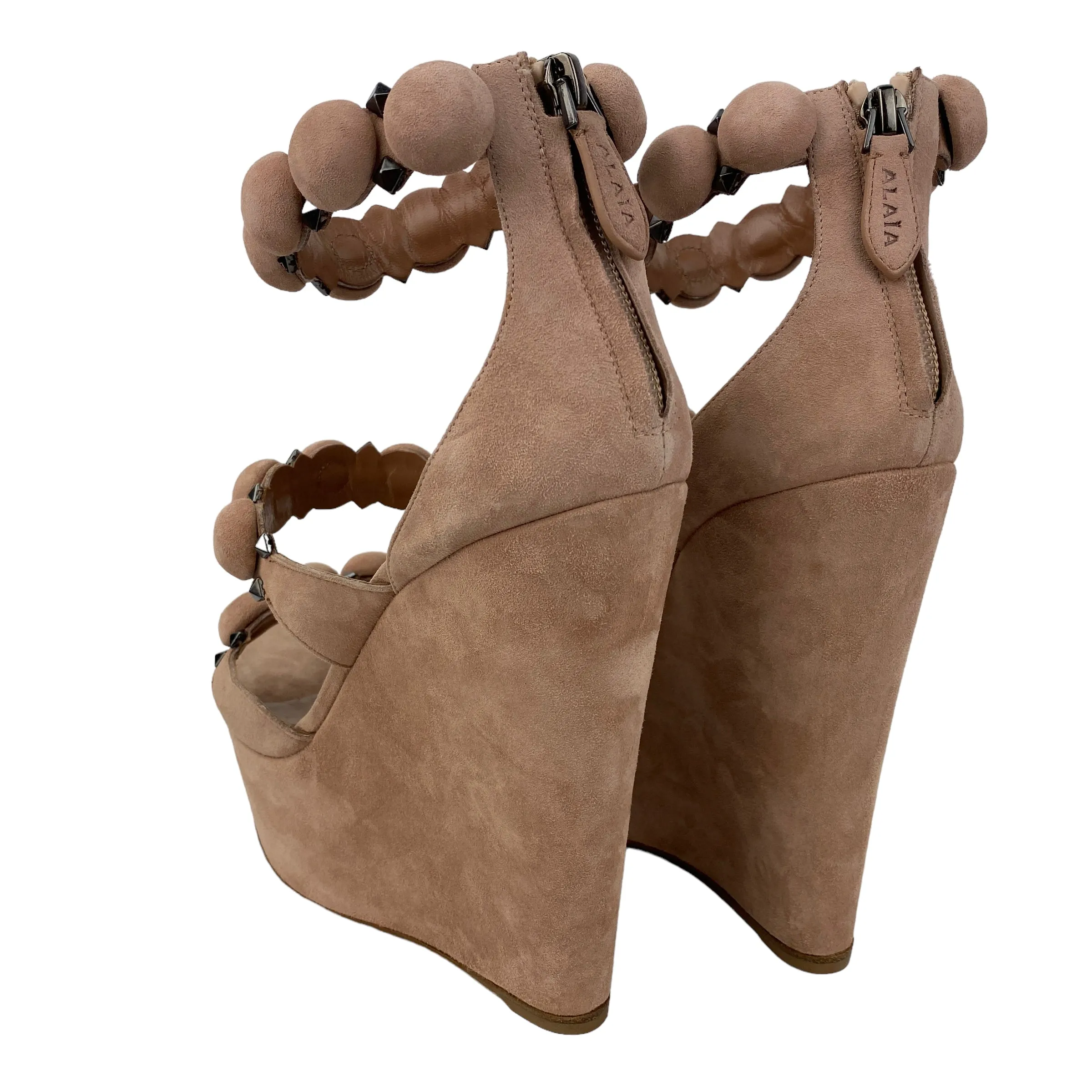 ALAA BOMBE WEDGE HEELS SIZE 40/ UK 7 - NEW