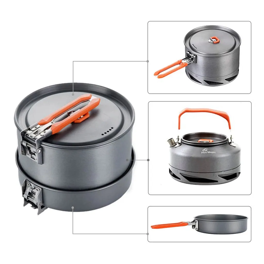 Alat Masak Camping Firemaple FEAST Heat-Exchanger Nesting Cookware
