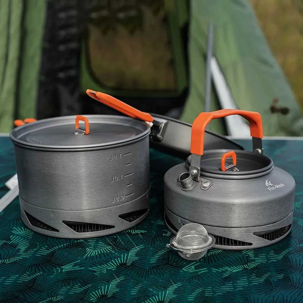 Alat Masak Camping Firemaple FEAST Heat-Exchanger Nesting Cookware