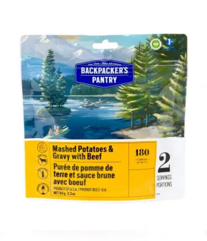 Backpacker's Pantry Mashed Potatoes and Gravy with Beef