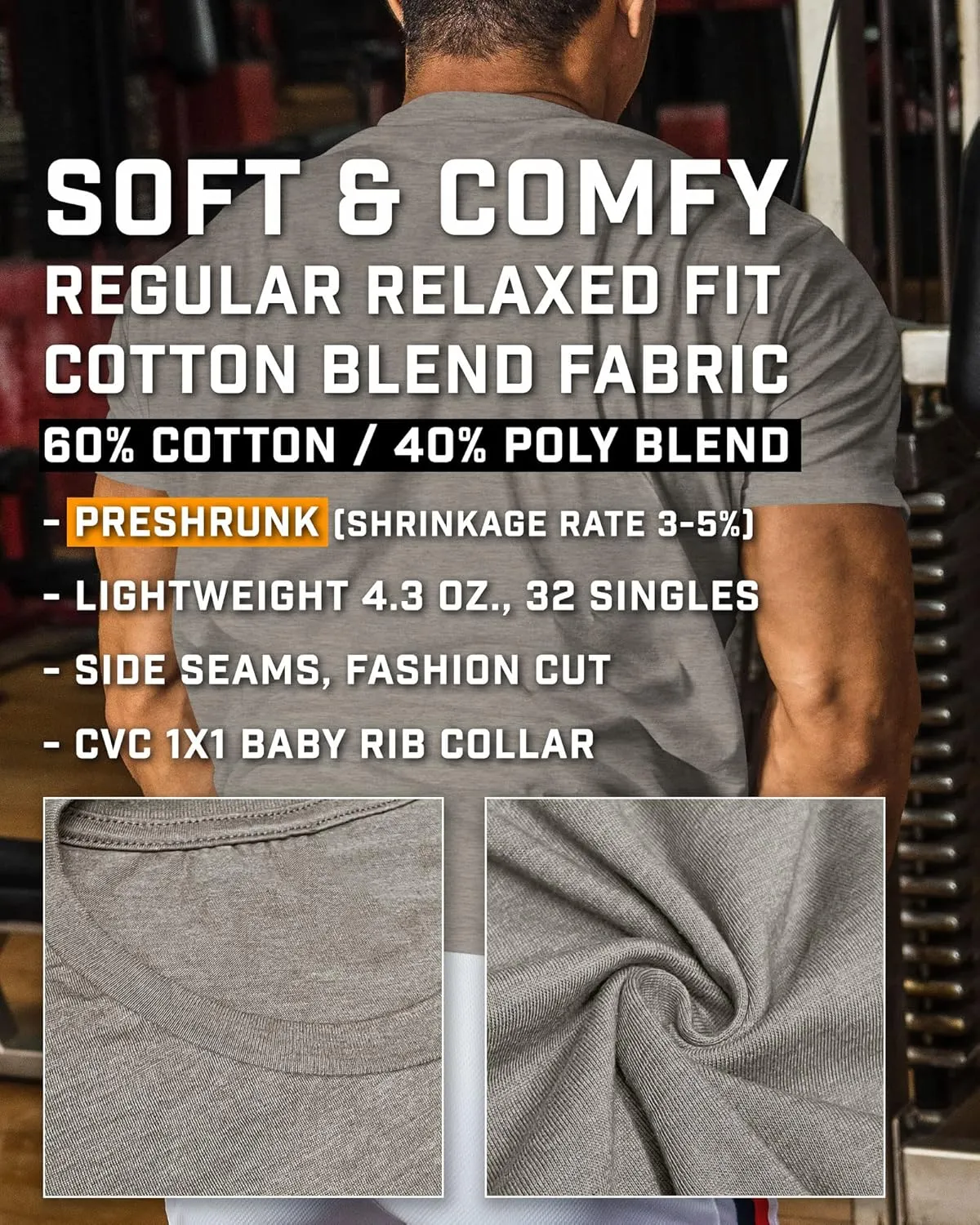 Bet On Yourself Weightlifting Workout T-Shirt, Motivational Gym Short Sleeve Shirts for Men
