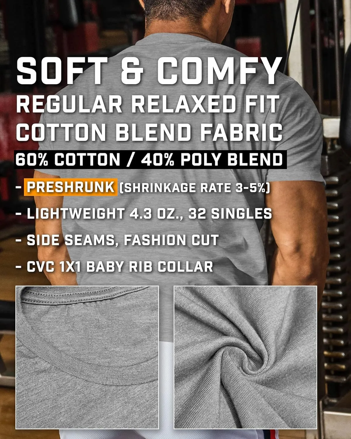 Bet On Yourself Weightlifting Workout T-Shirt, Motivational Gym Short Sleeve Shirts for Men