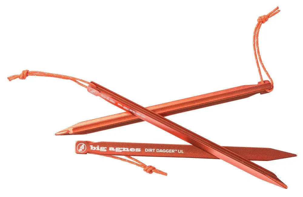 Big Agnes | Dirt Dagger™ UL Tent Stakes: Pack of 6