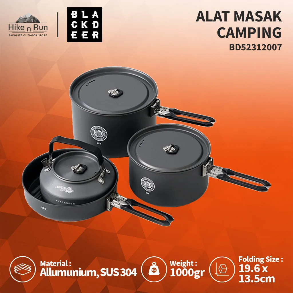 Blackdeer Alat Masak Camping BD52312007 Wandering Earth Pot Set