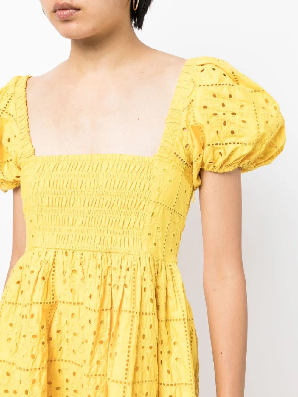 Broderie Anglaise Mini Dress