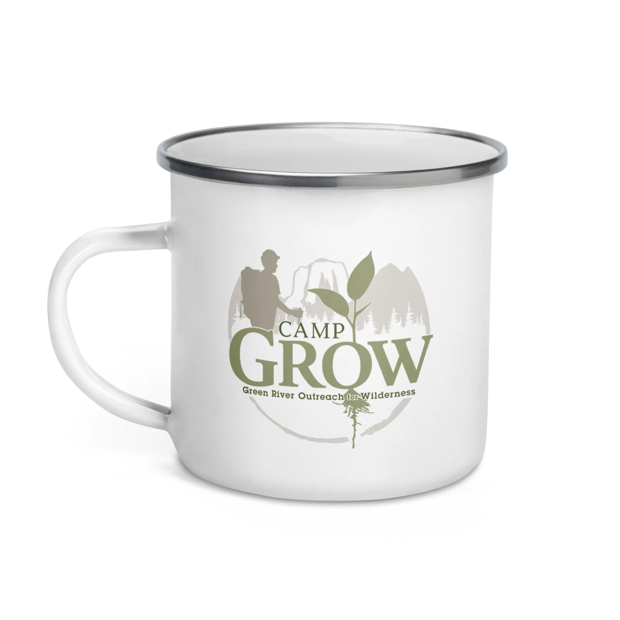 Camp Grow Enamel Mug
