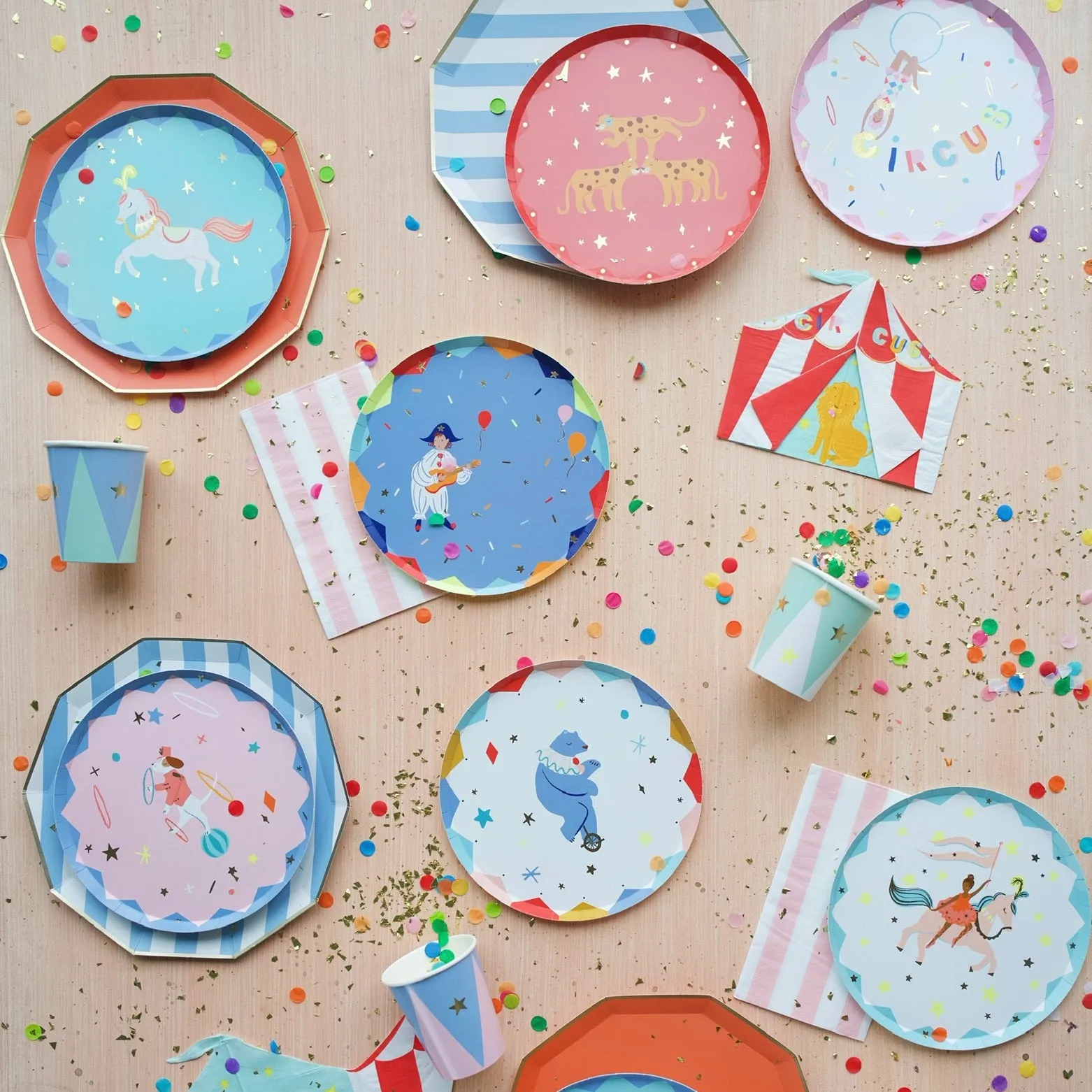 CIRCUS TENT NAPKINS