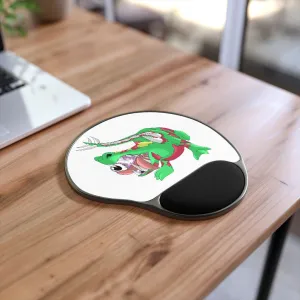 Crawnawsome Mouse Pad With Wrist Rest