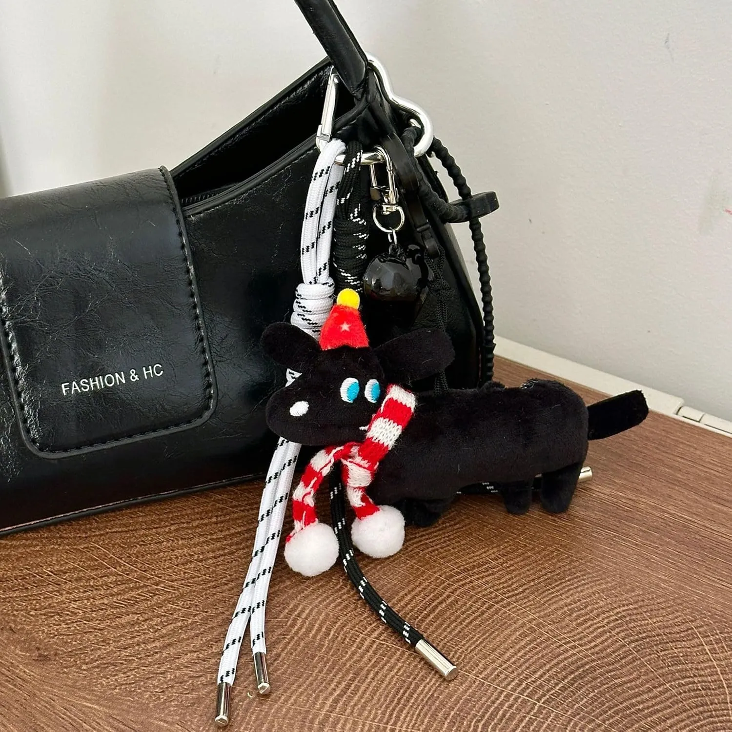 Cutecore Purse Charms for Handbags, Y2k Accessories Coquette Decor Aesthetic Trendy Key Fob Preppy Kawaii Keychain