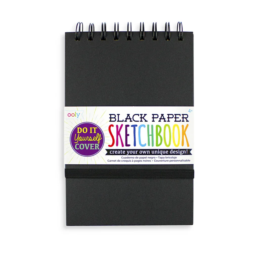 DIY Sketchbook, Small Black Paper