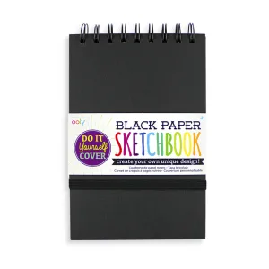 DIY Sketchbook, Small Black Paper
