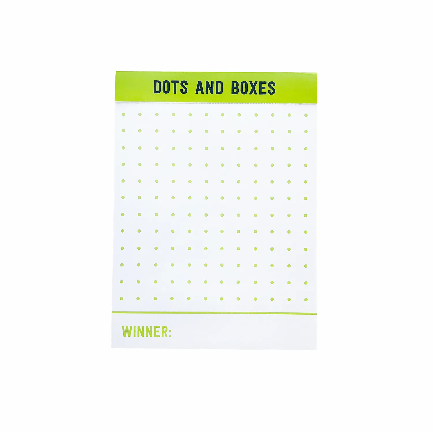 Dots And Boxes On-The-Go Pad