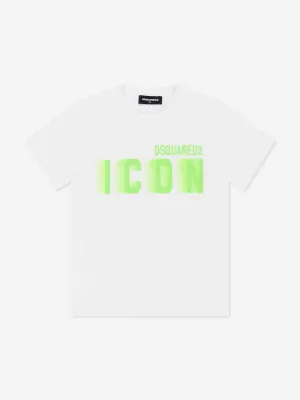 Dsquared2 Kids Icon Logo T-Shirt in White