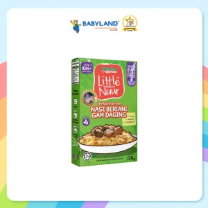 Eatalian Express Little Nuur - Nasi Beriani Gam Daging 120g (10m )