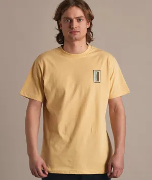 ELSK® BUNKERS PCH BRUSHED T-SHIRT - SUNLIGTH