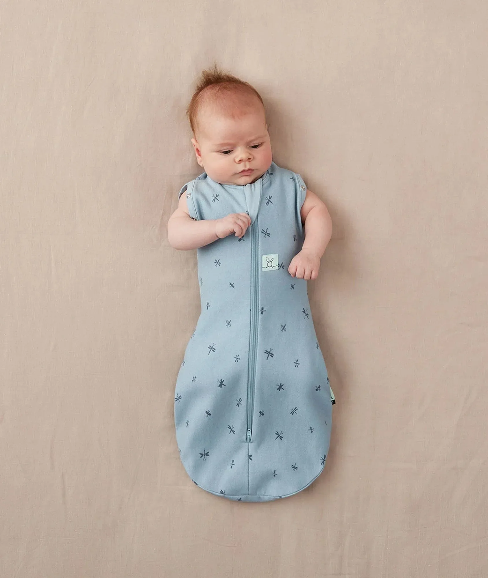 Ergopouch Cocoon Inbaker Slaapzak 65cm Tog 1.0 | Dragonflies