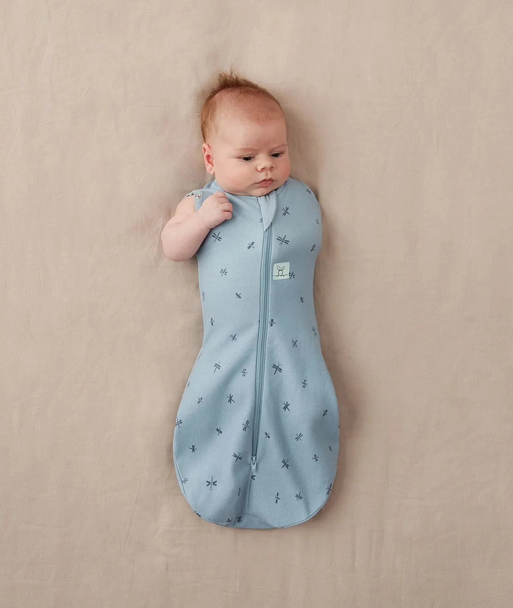 Ergopouch Cocoon Inbaker Slaapzak 65cm Tog 1.0 | Dragonflies