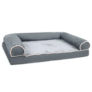 Fresh Fab Finds Dog Bed Pet Bed Sofa Dog Couch Pet Cushion Carpet Mattress with Washable and Removable Cover for Medium Large Dogs