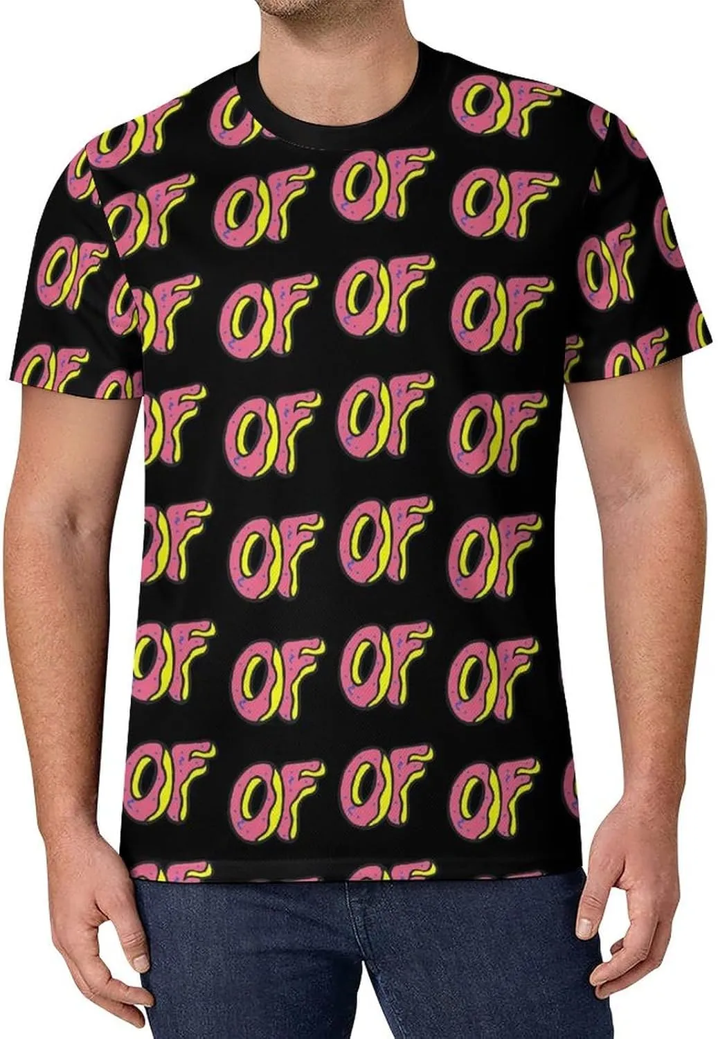 Funny Odd Future Mens T-Shirt Short Sleeve Tee Athletic Gym Workout Crew Neck Tops