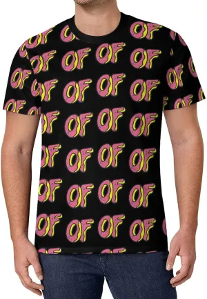 Funny Odd Future Mens T-Shirt Short Sleeve Tee Athletic Gym Workout Crew Neck Tops