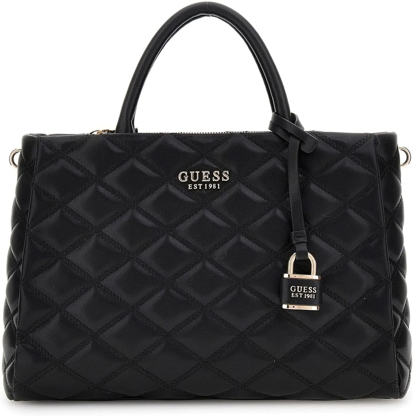 GUESS Tamsin Quilted Society Satchel