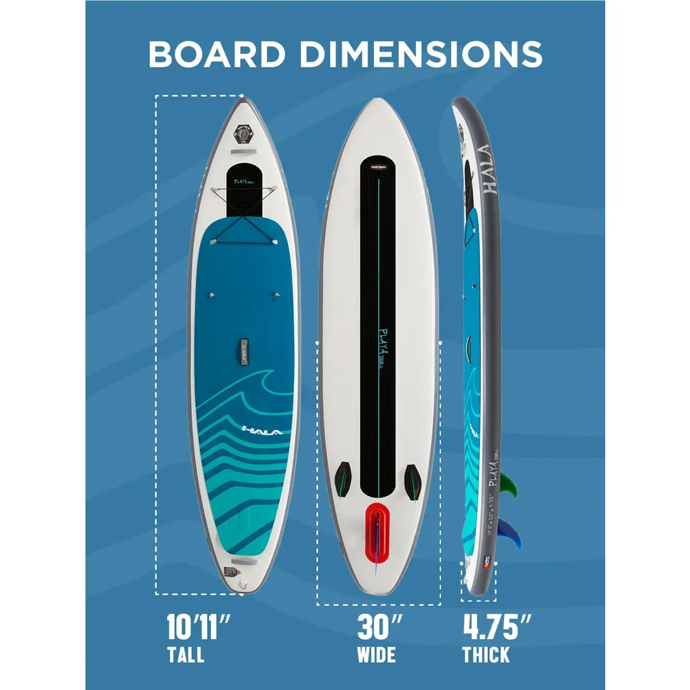 Hala Playa Tour EX Inflatable Stand-Up Paddle Board (SUP)