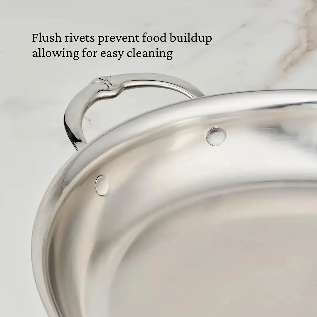 Hestan Provisions Large Clad Oval Roaster