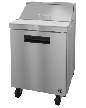 Hoshizaki SR27A-8D2 27" 2 Drawer Stainless Steel Refrigerated Sandwich Prep Table