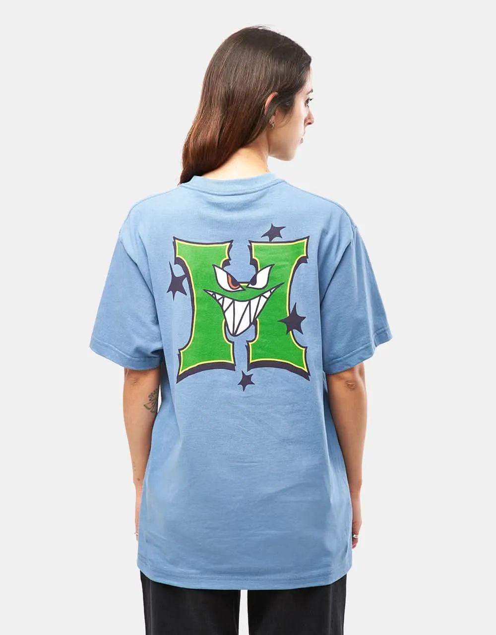 HUF Sassy H T-Shirt - Slate Blue