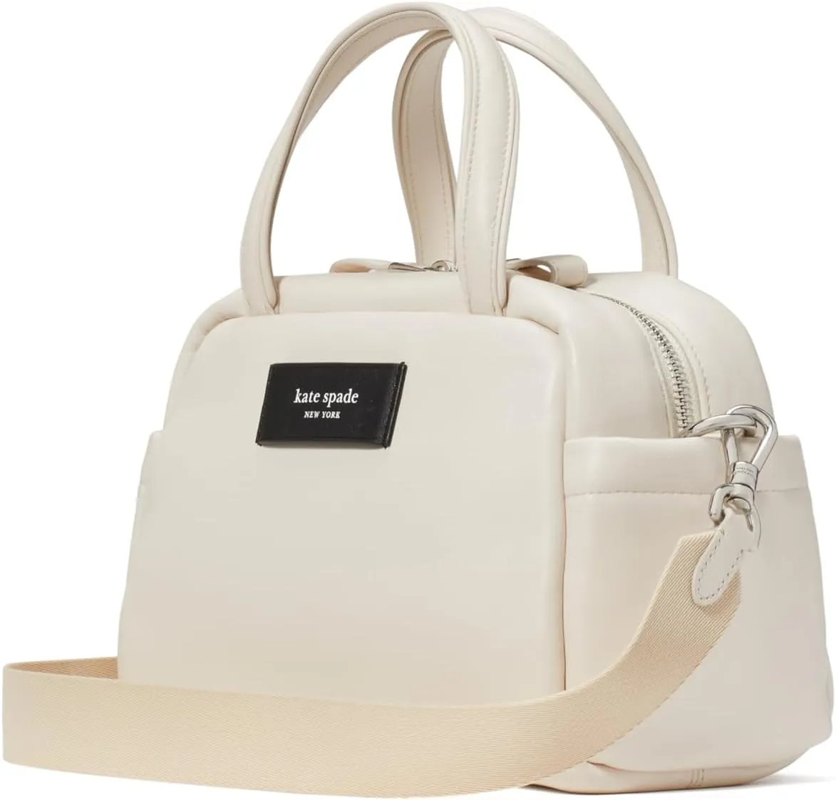 kate spade new york Women's Puffed Smooth Leather Satchel
