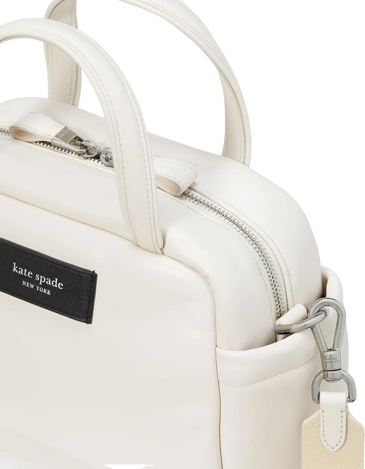 kate spade new york Women's Puffed Smooth Leather Satchel