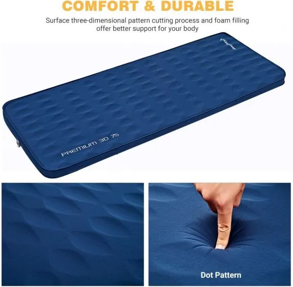 KingCamp Self-Inflating Double/Single Sleeping Mattress