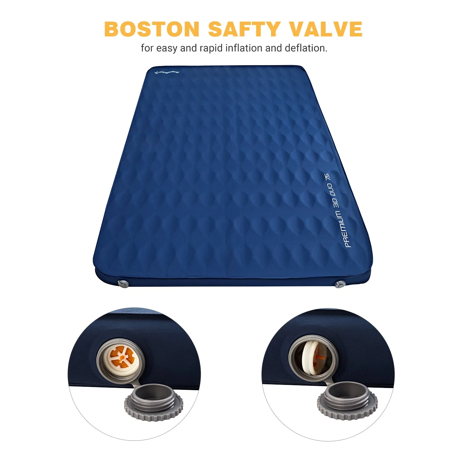 KingCamp Self-Inflating Double/Single Sleeping Mattress