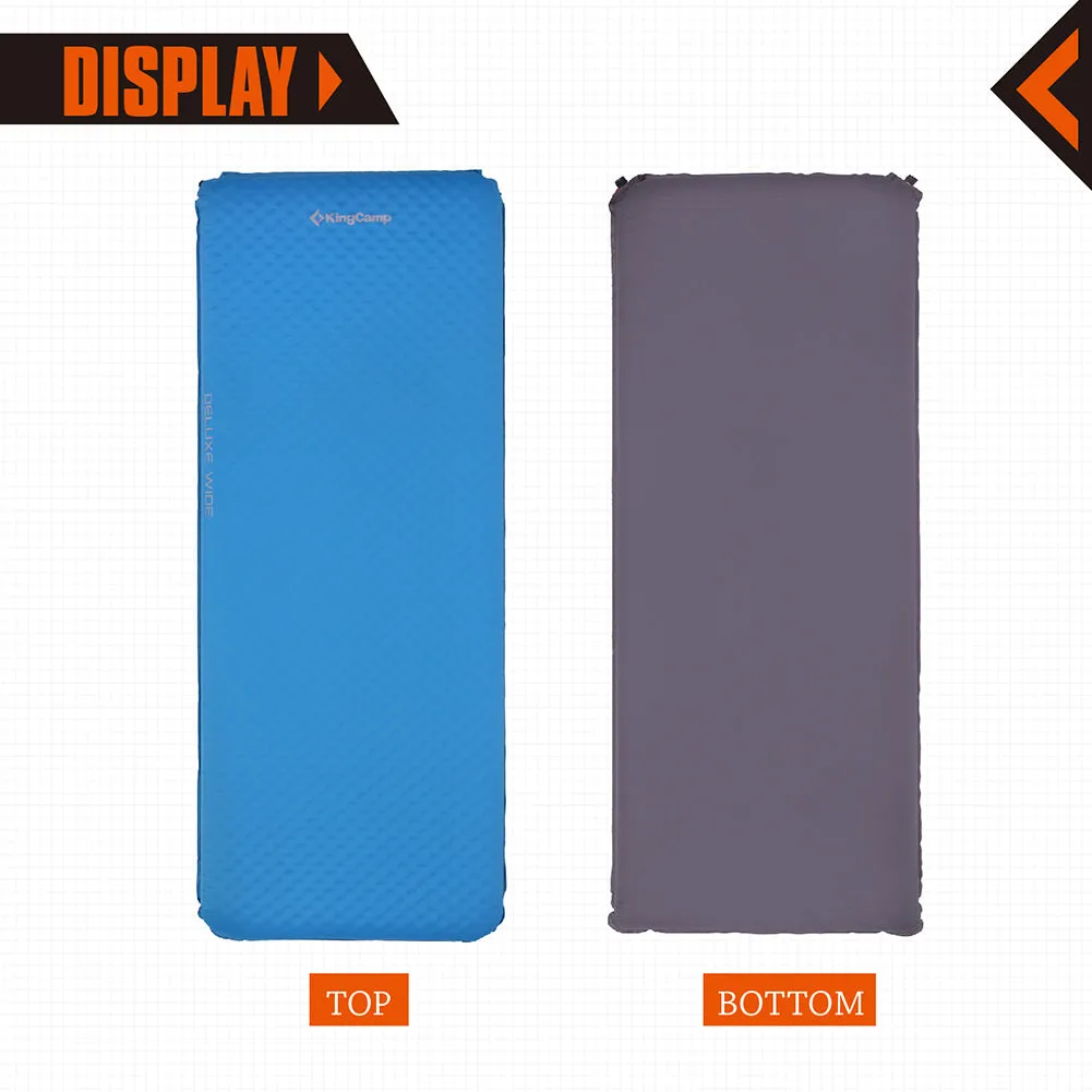 KingCamp Single Self Inflating Wide Sleeping Pad